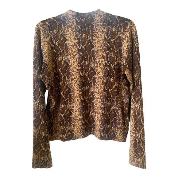 City Silk Knitwear Mock Neck Sweater NWOT - Picture 2 of 5